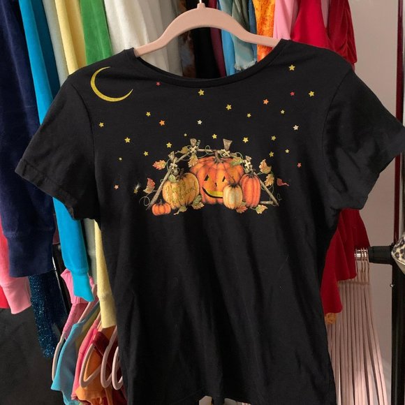 Cute Halloween Baby Tee🎃🖤 - Picture 1 of 1